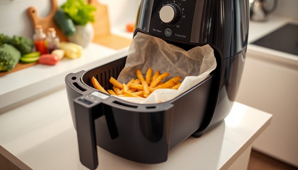 parchment paper air fryer guidelines