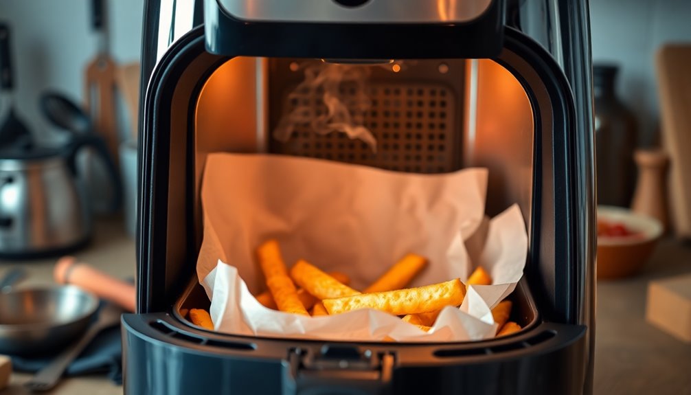 parchment paper in air fryer