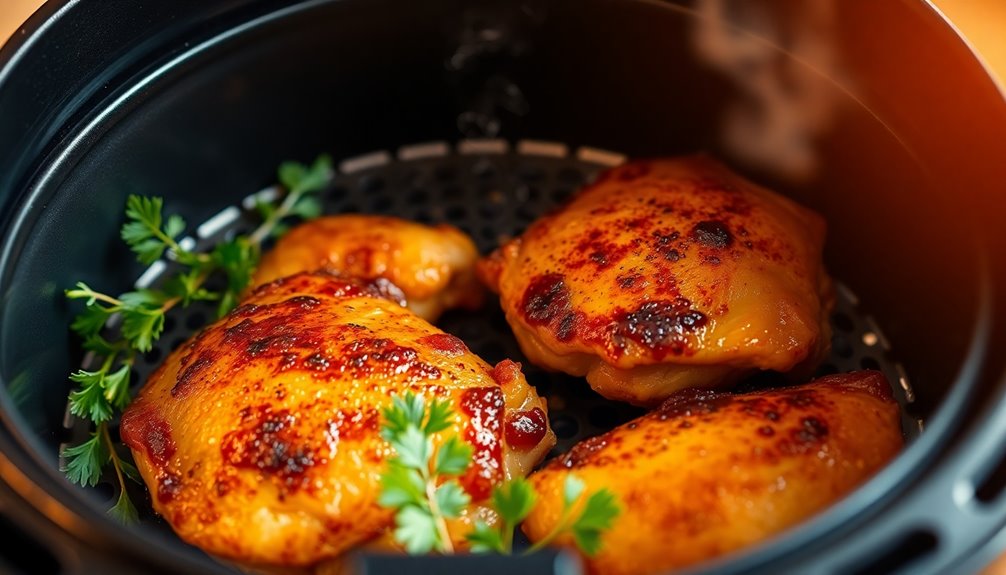 perfectly cooked chicken tips