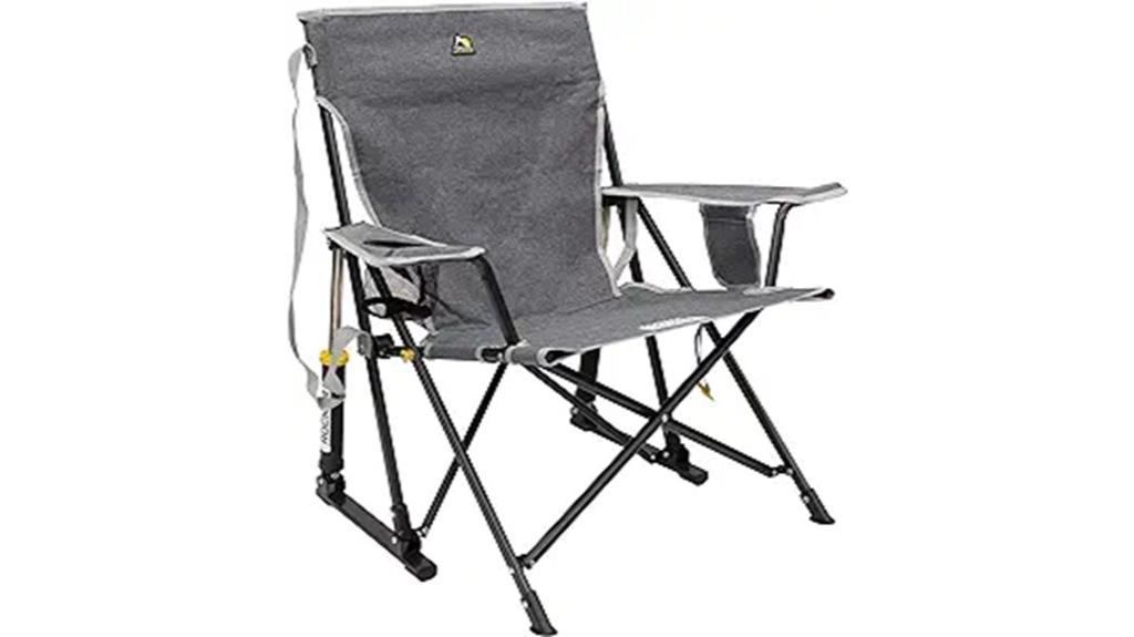 portable rocking camping chair