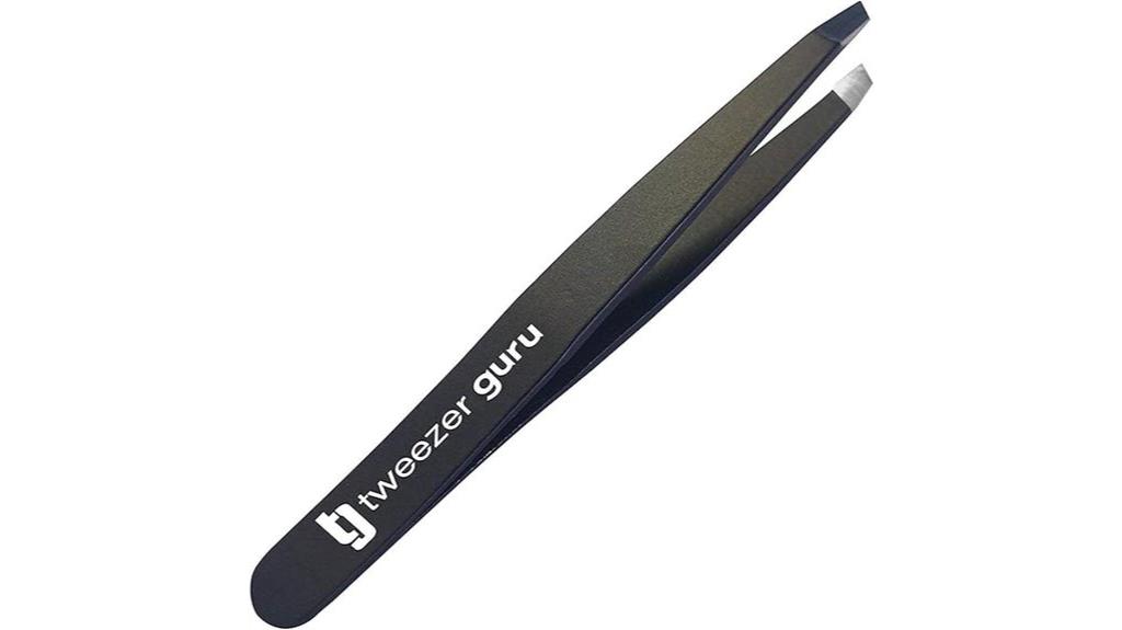 precision slant tweezers for eyebrows