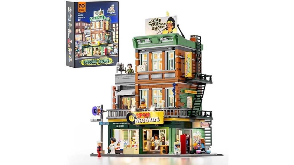 record store building set