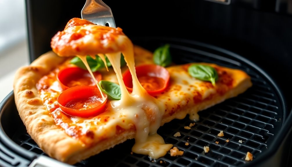 reheat pizza in air fryer