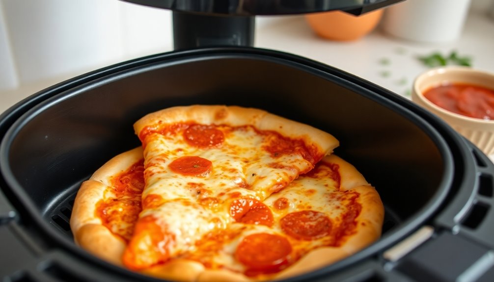 reheat pizza in air fryer