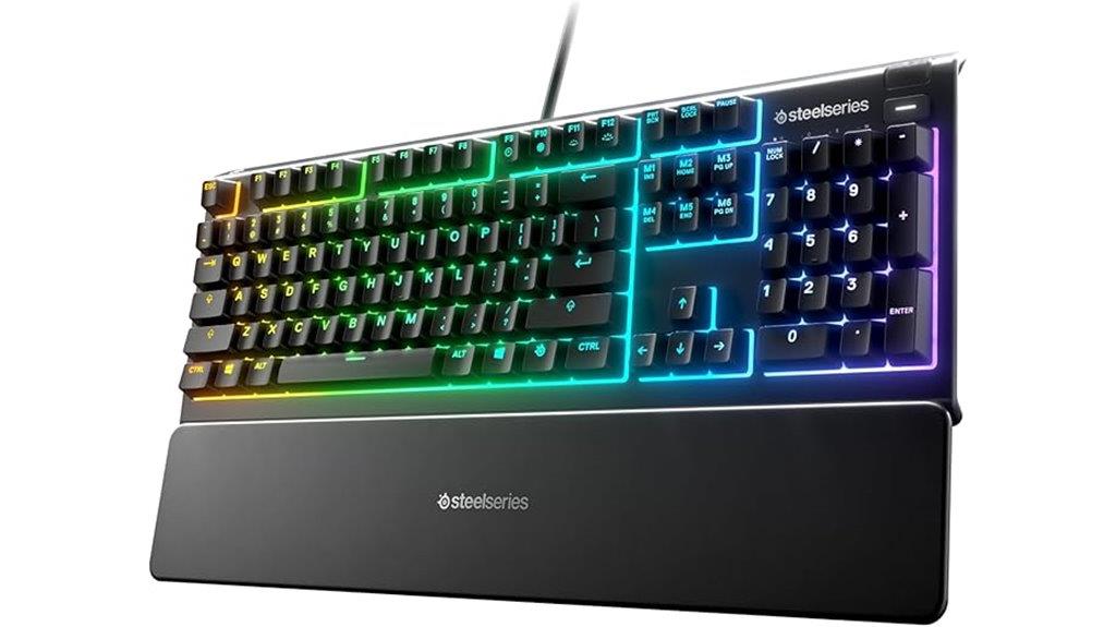 rgb gaming keyboard apex