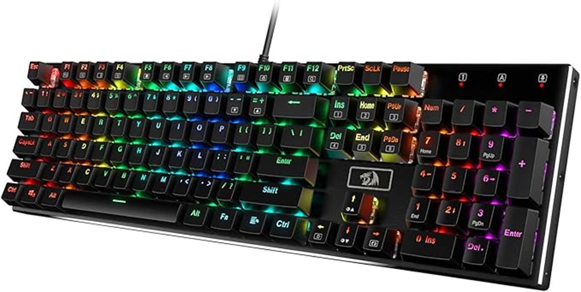 rgb mechanical gaming keyboard