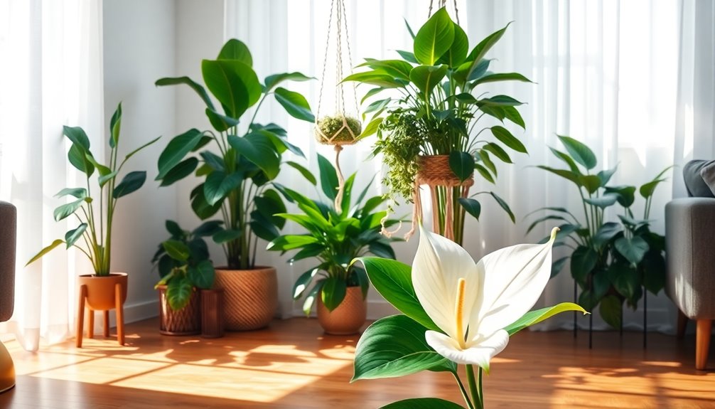 selecting suitable indoor plants