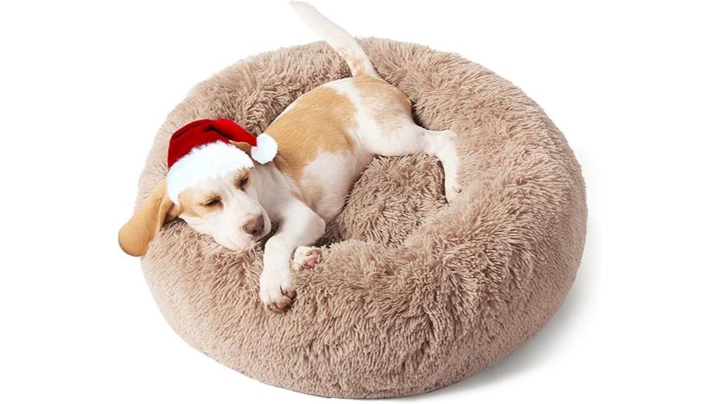 small dog calming bed