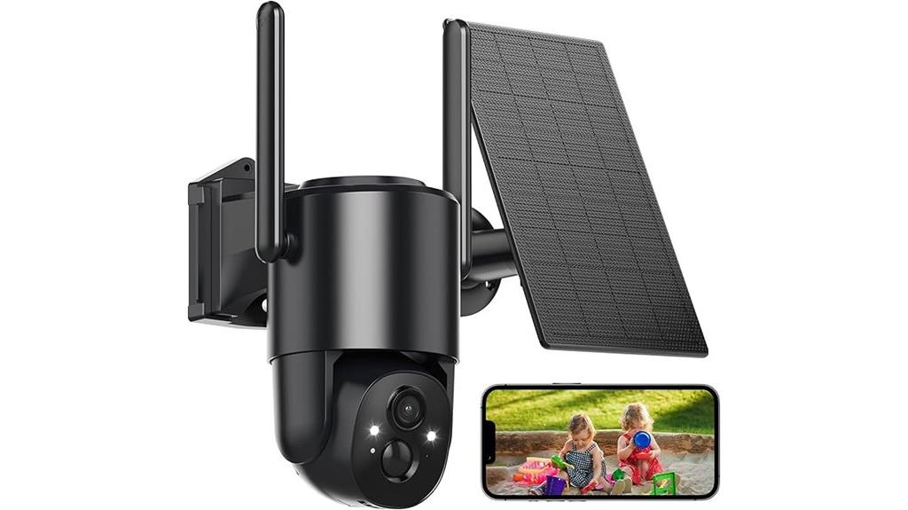 solar powered outdoor security cameras