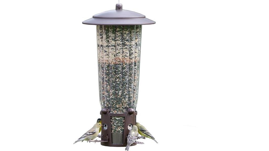 squirrel proof bird feeder design