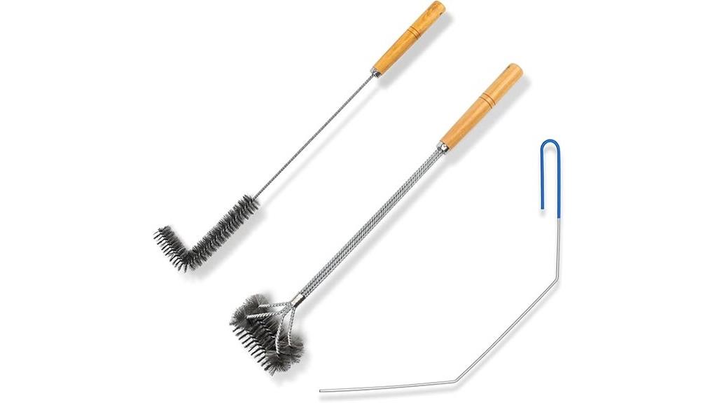 stainless steel fryer cleaning tools