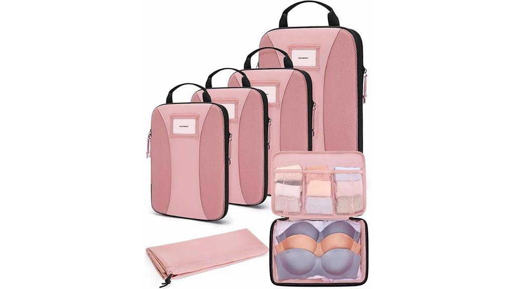 travel packing cube set