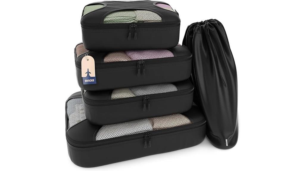 travel packing organizer set