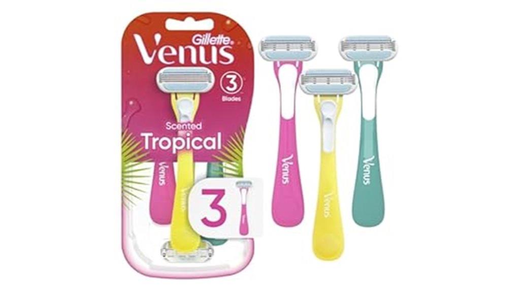 tropical women s disposable razors