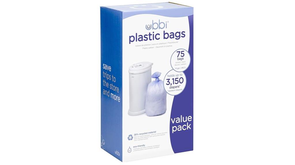 ubbi diaper pail bags