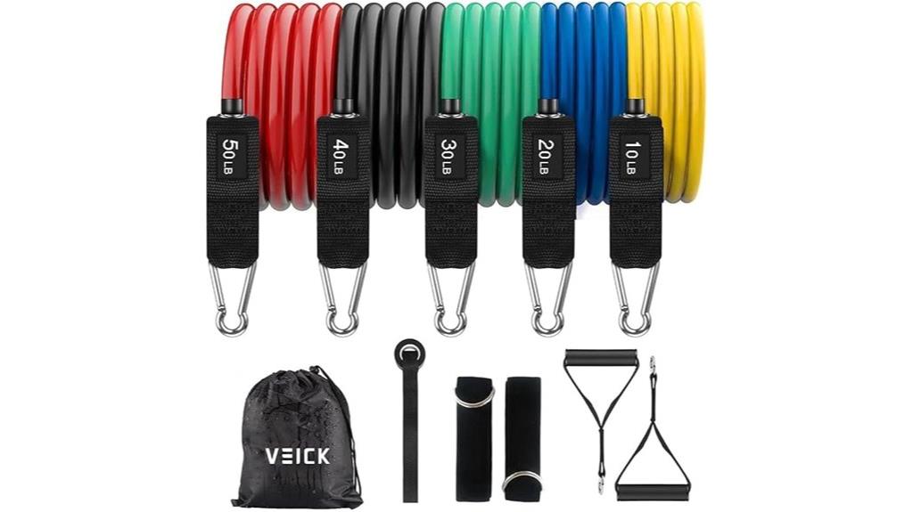 veick exercise resistance bands