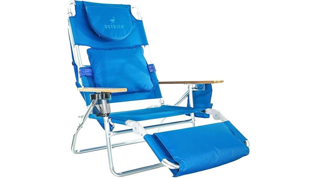 versatile beach lounging chair