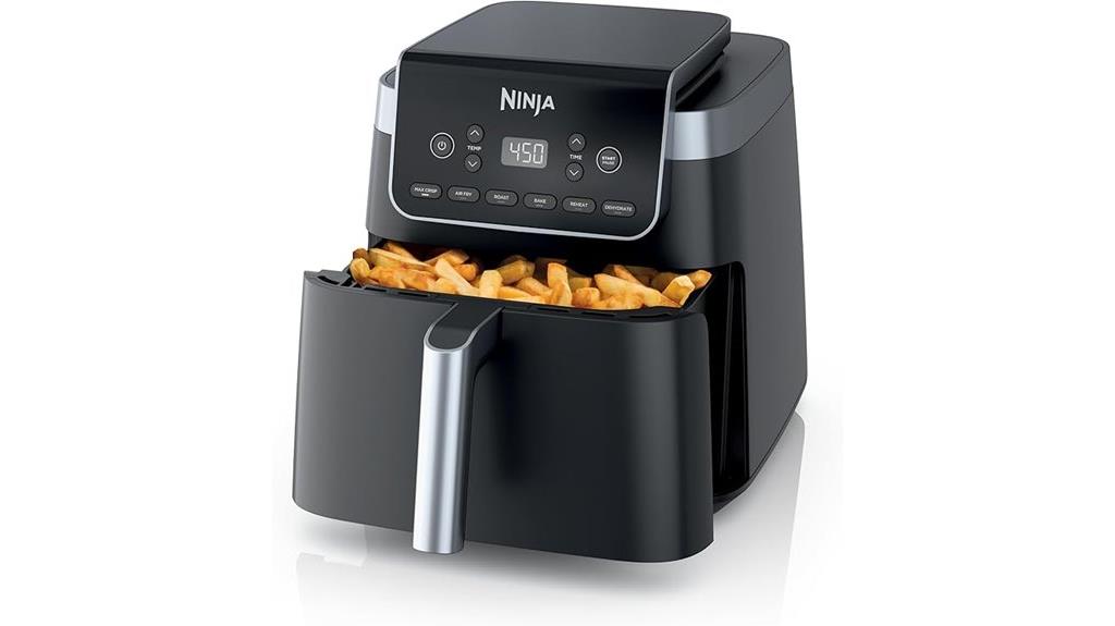 versatile large capacity air fryer