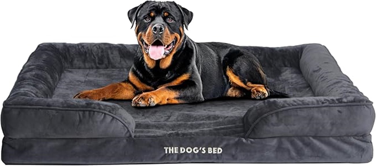 waterproof orthopedic dog bed