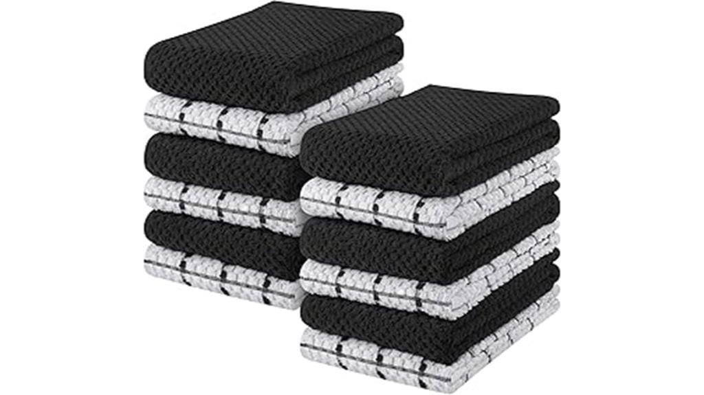 12 pack cotton dish towels