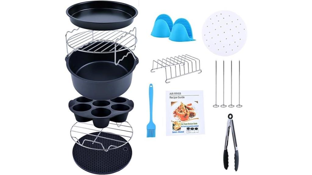 12 piece air fryer kit