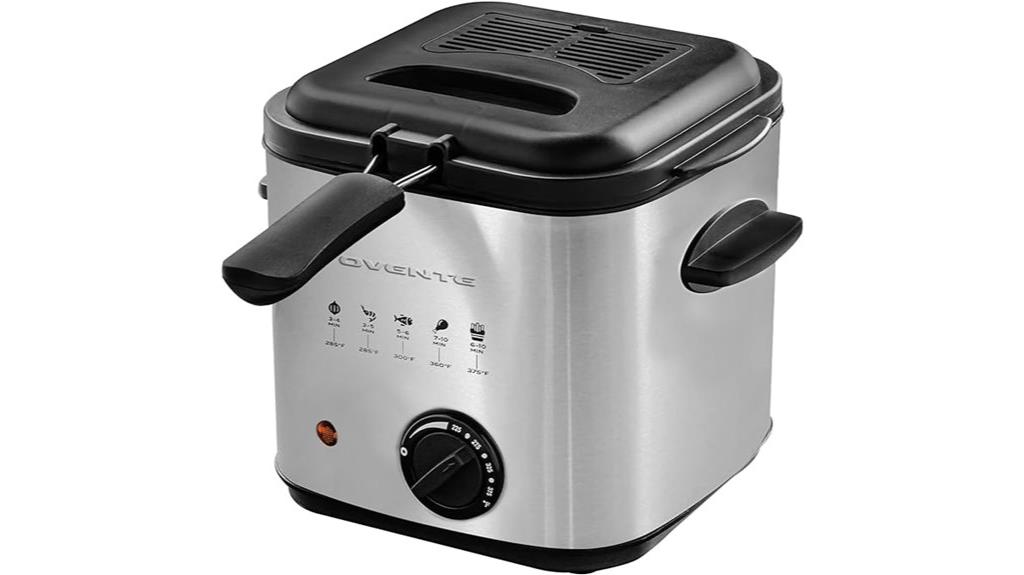 1 5l electric fryer with lid