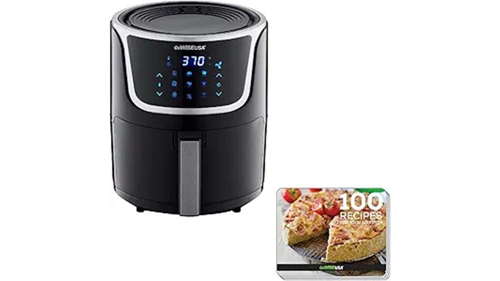 5 quart digital air fryer