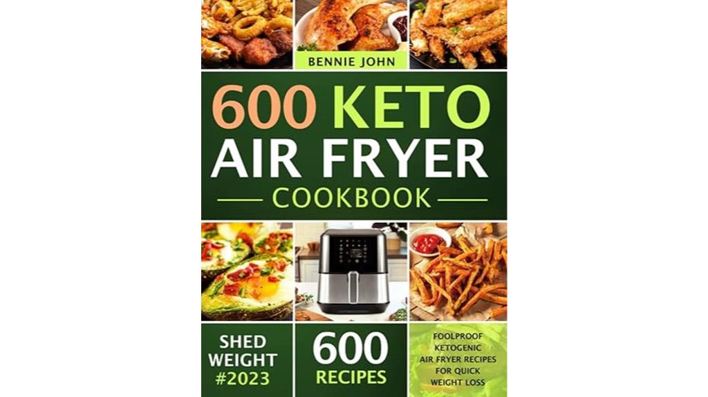 600 ketogenic air fryer recipes