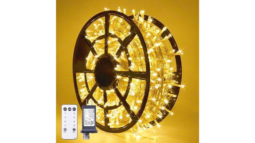 600 led outdoor string lights
