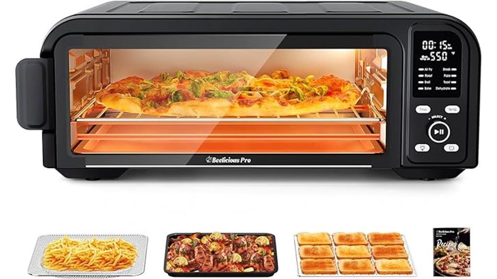 8 in 1 air fryer toaster