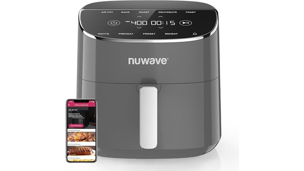 8 quart nuwave brio plus