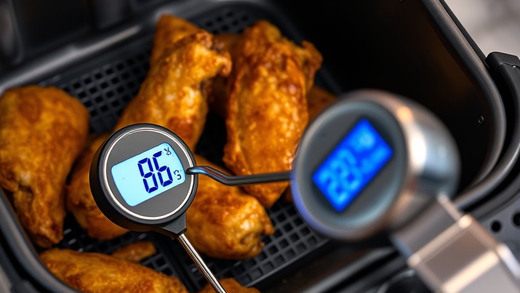 accurate temperature ensures perfect cooking