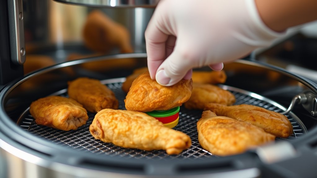 achieve even air frying
