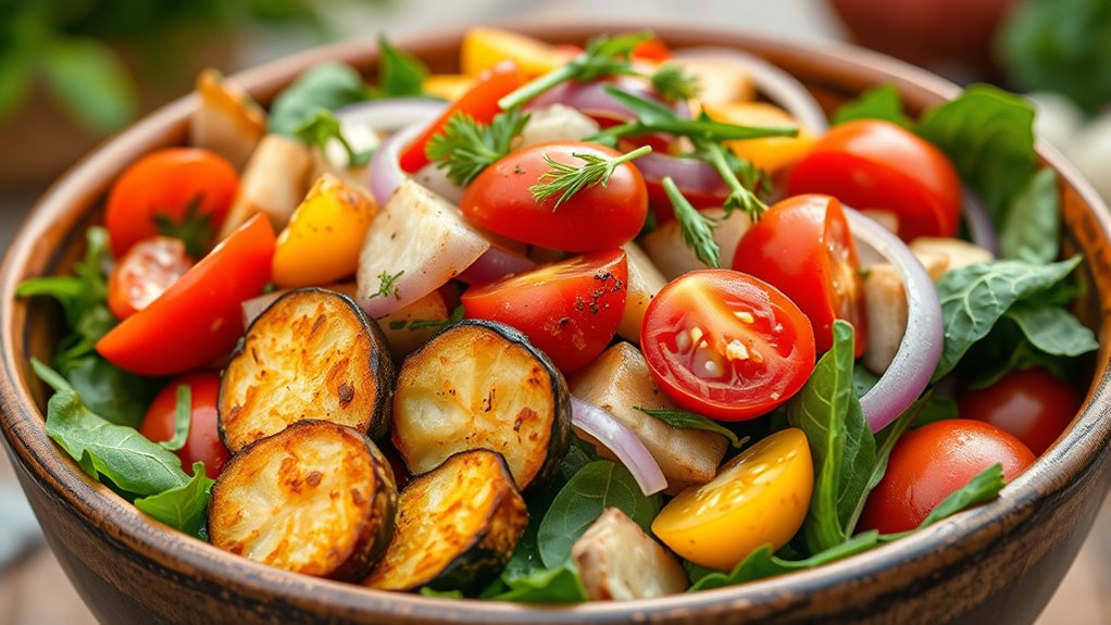 add herbs before serving