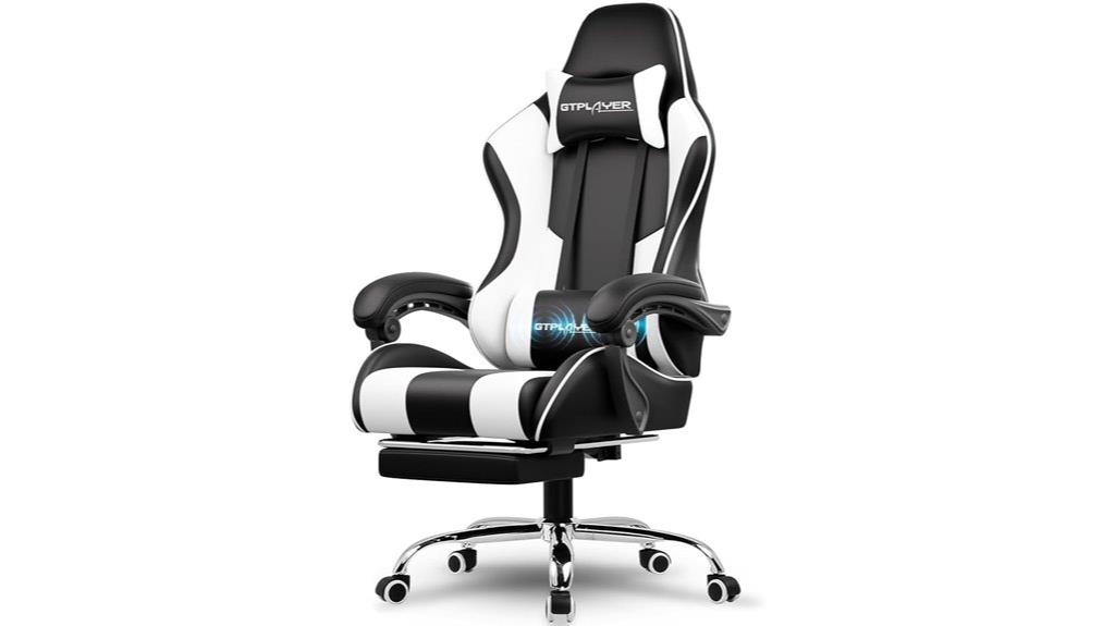 adjustable gaming chair features