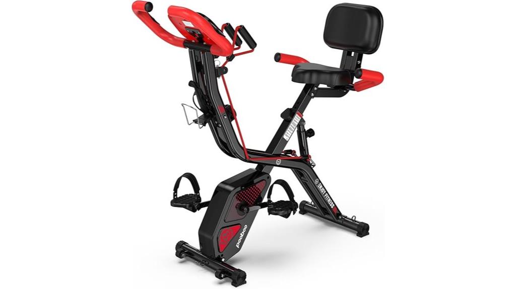 adjustable resistance folding bike