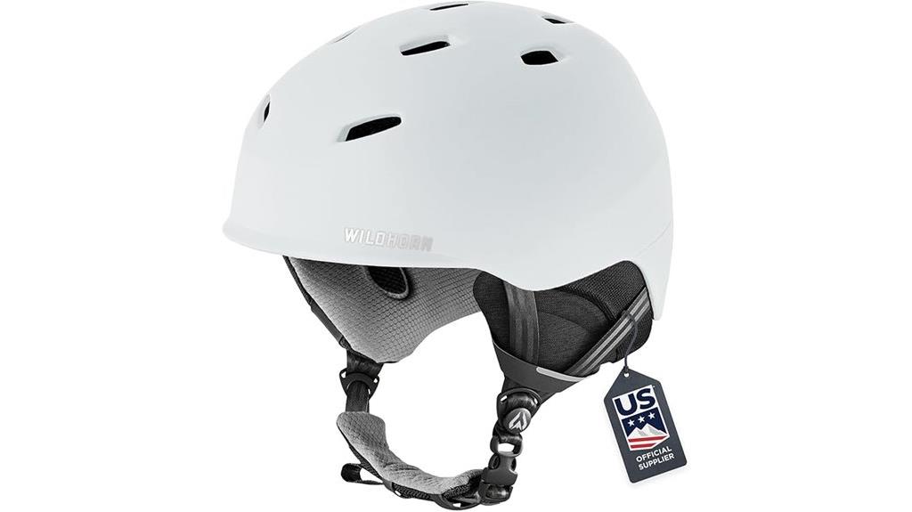adjustable vent snowboard helmet