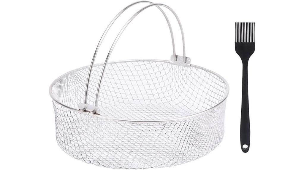 air fryer basket with handle