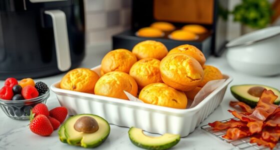 air fryer breakfast meal prep