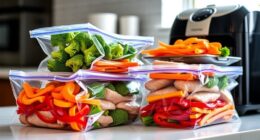 air fryer freezer meal prep