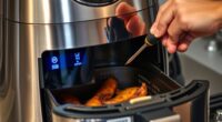air fryer heating issues