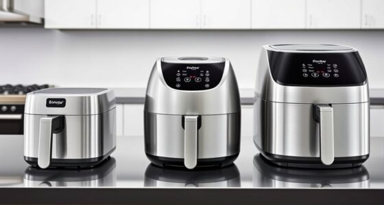 air fryer size options