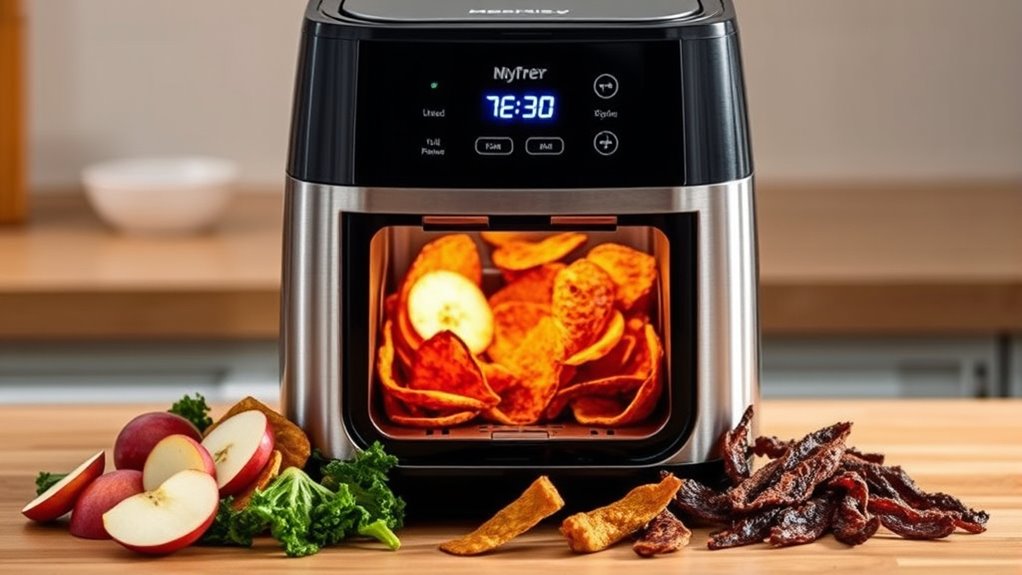 air fryers with dehydration