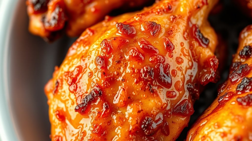 air frying enhances maillard browning