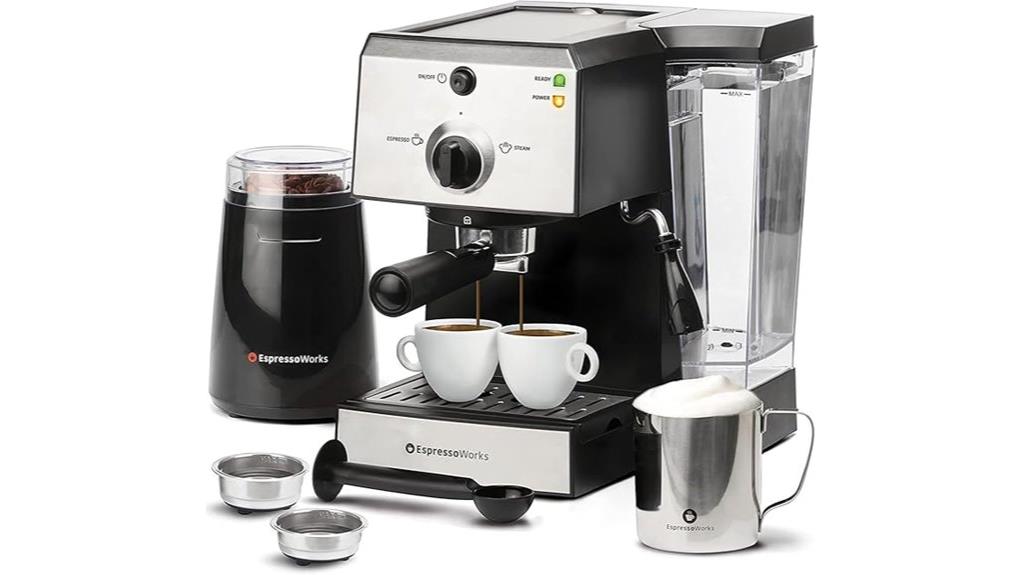 all in one espresso set