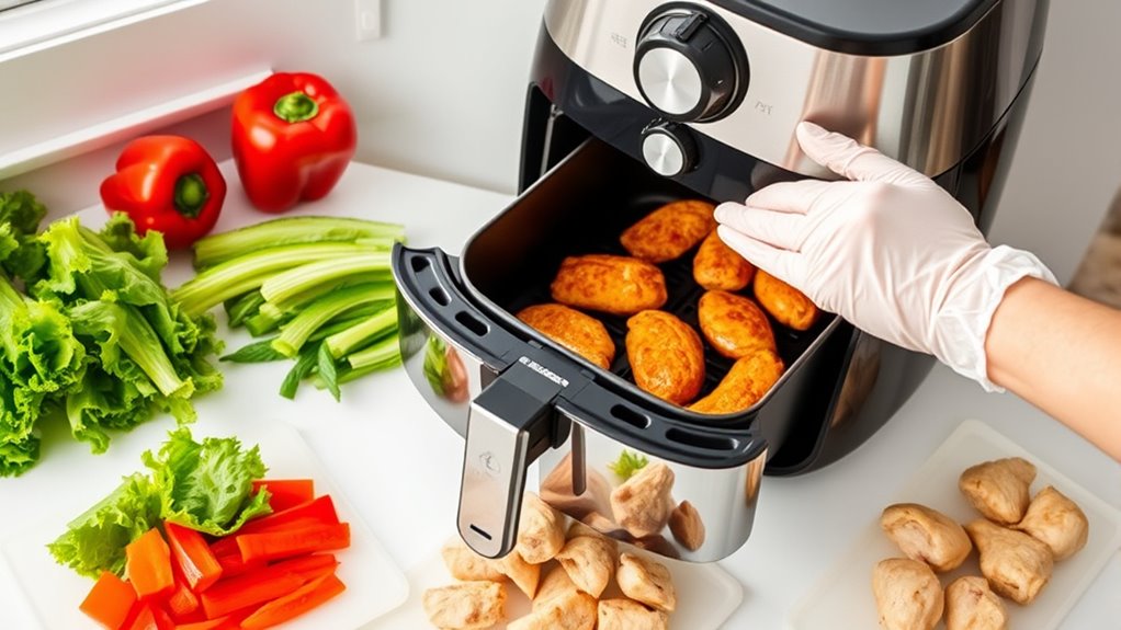 allergen free air frying practices