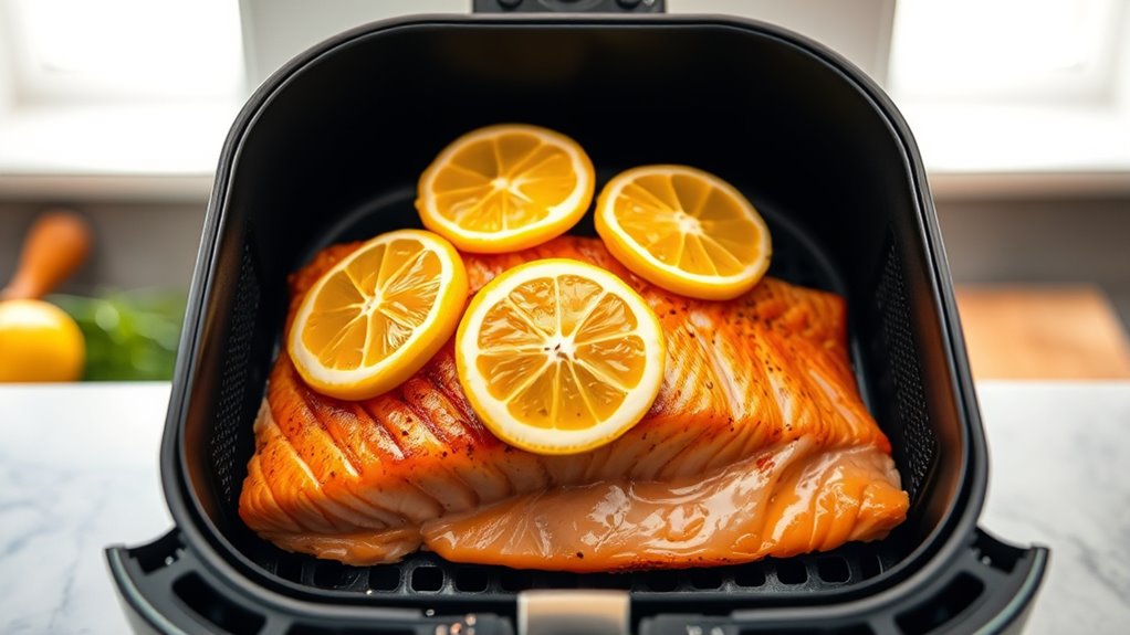 arrange lemon slices evenly