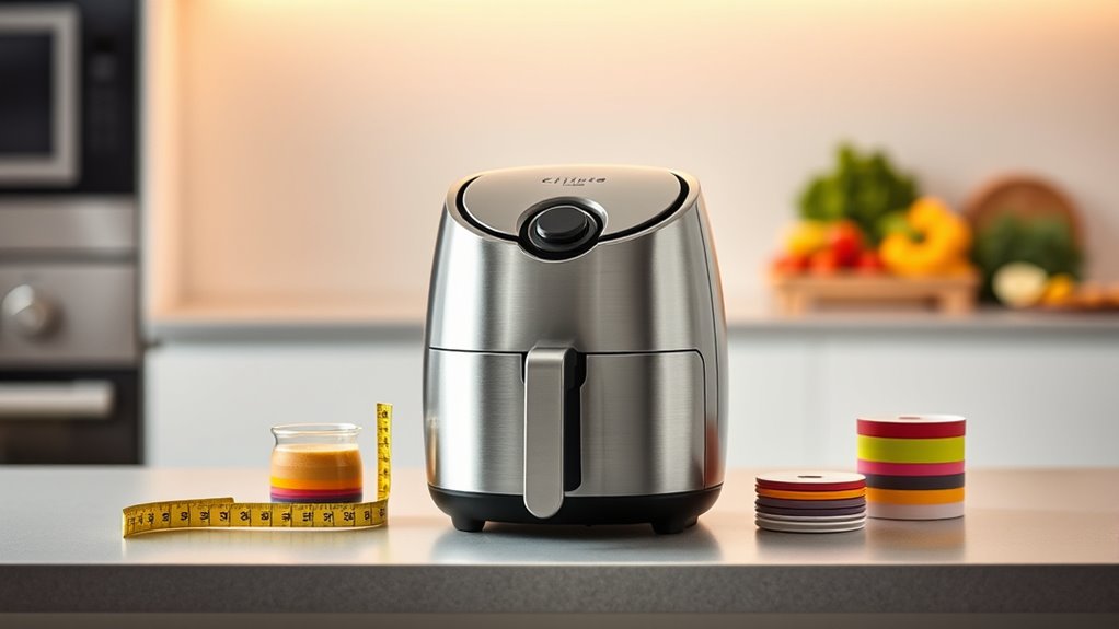 balanced cooking capacity space