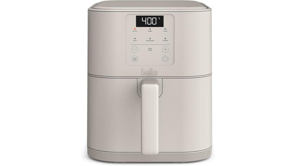 bella 6 quart air fryer