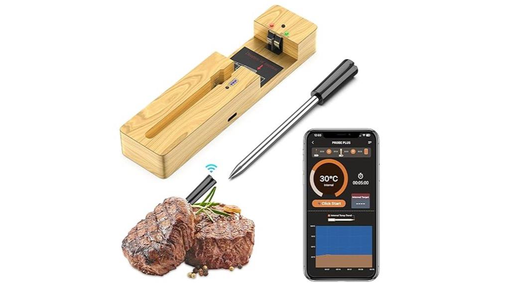 bluetooth ceramic cooking thermometer